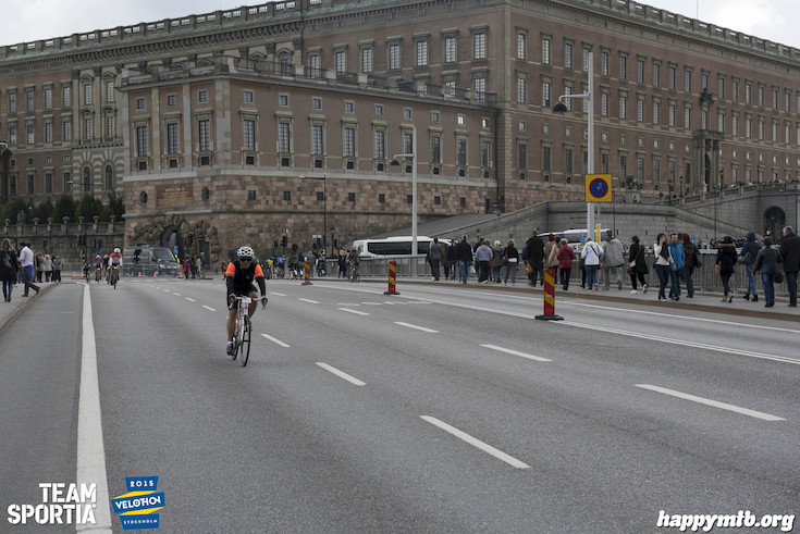 Bild från Velothon Stockholm 2015 - Slottet