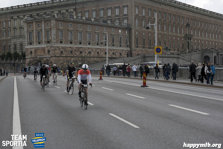 Bild från Velothon Stockholm 2015 - Slottet
