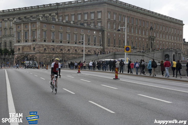 Bild från Velothon Stockholm 2015 - Slottet