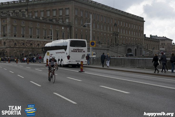 Bild från Velothon Stockholm 2015 - Slottet