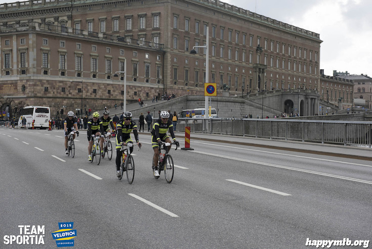 Bild från Velothon Stockholm 2015 - Slottet