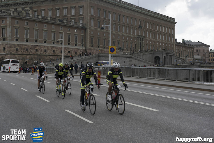 Bild från Velothon Stockholm 2015 - Slottet