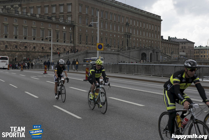 Bild från Velothon Stockholm 2015 - Slottet