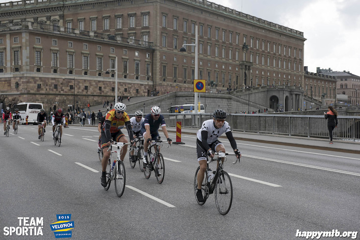 Bild från Velothon Stockholm 2015 - Slottet