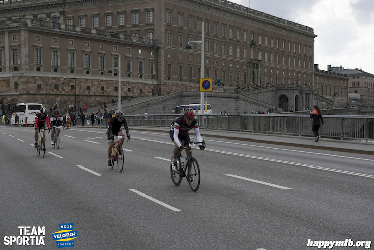 Bild från Velothon Stockholm 2015 - Slottet