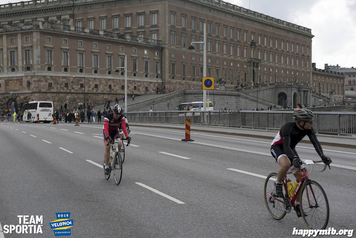 Bild från Velothon Stockholm 2015 - Slottet