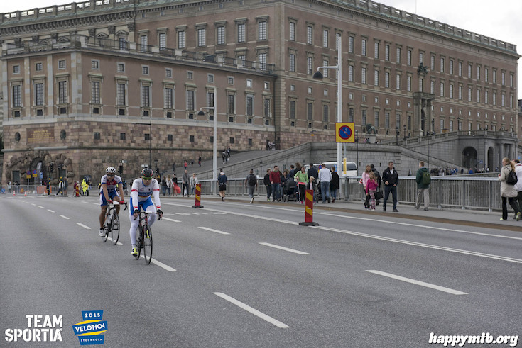 Bild från Velothon Stockholm 2015 - Slottet