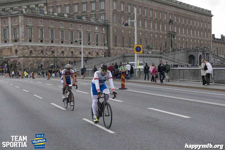 Bild från Velothon Stockholm 2015 - Slottet