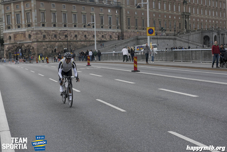 Bild från Velothon Stockholm 2015 - Slottet