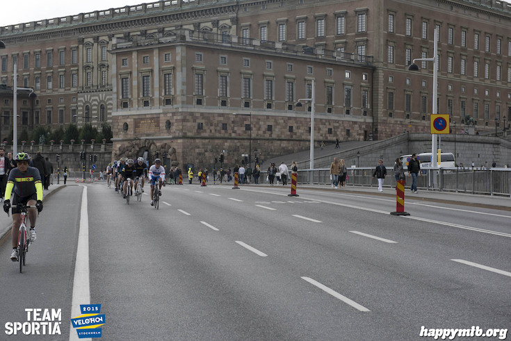 Bild från Velothon Stockholm 2015 - Slottet