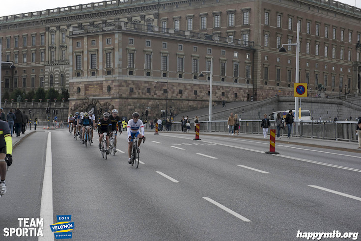 Bild från Velothon Stockholm 2015 - Slottet
