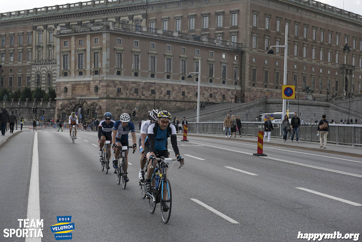 Bild från Velothon Stockholm 2015 - Slottet