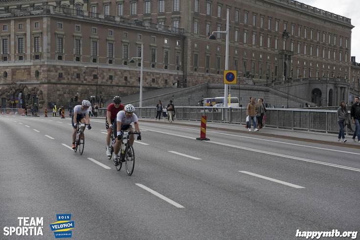 Bild från Velothon Stockholm 2015 - Slottet