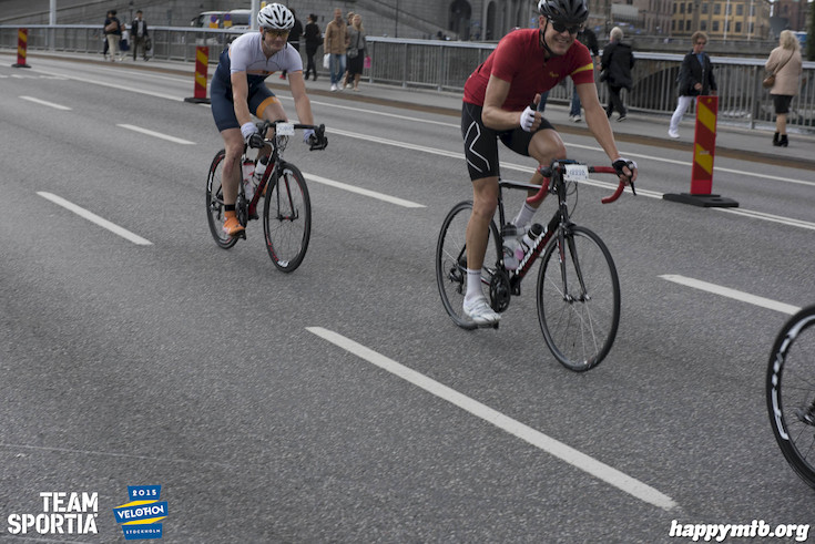 Bild från Velothon Stockholm 2015 - Slottet