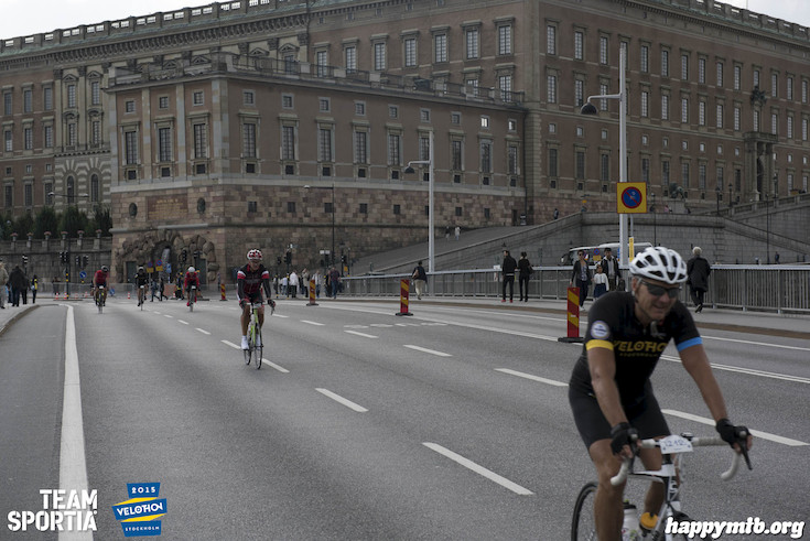 Bild från Velothon Stockholm 2015 - Slottet