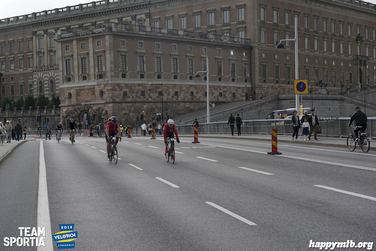 Bild från Velothon Stockholm 2015 - Slottet