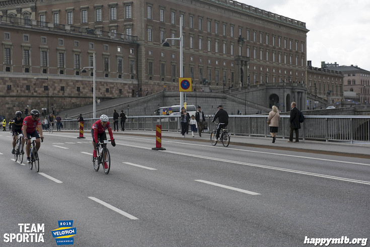 Bild från Velothon Stockholm 2015 - Slottet