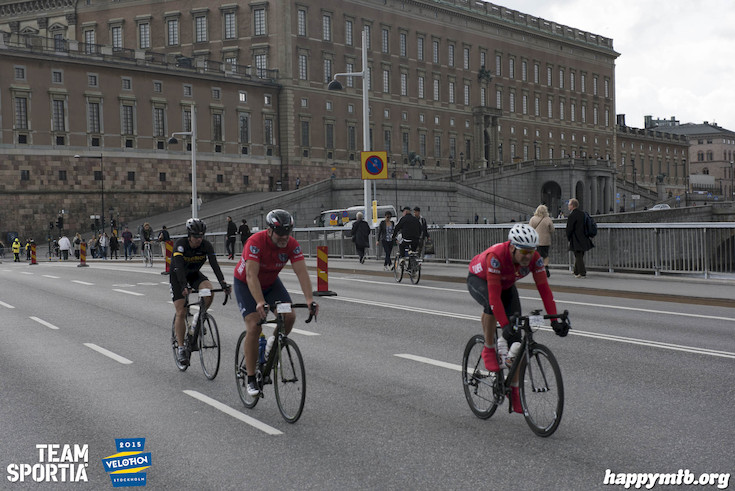 Bild från Velothon Stockholm 2015 - Slottet