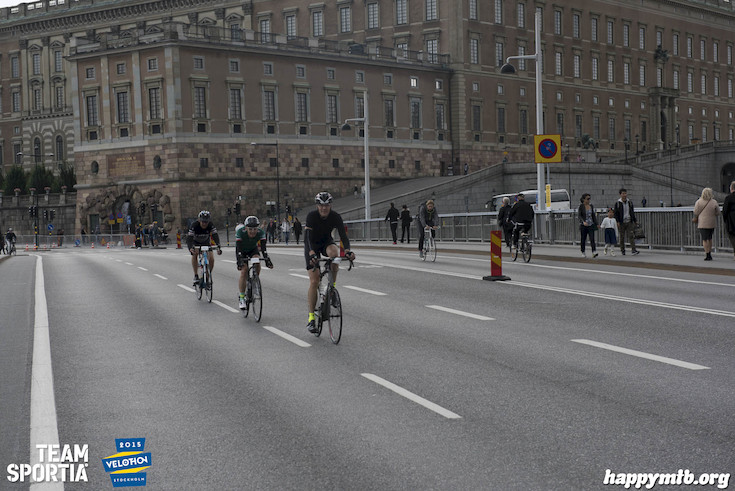 Bild från Velothon Stockholm 2015 - Slottet