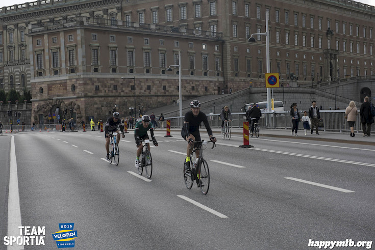 Bild från Velothon Stockholm 2015 - Slottet