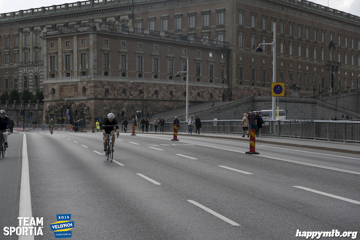 Bild från Velothon Stockholm 2015 - Slottet