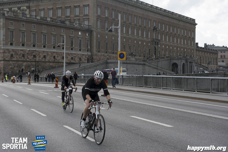 Bild från Velothon Stockholm 2015 - Slottet