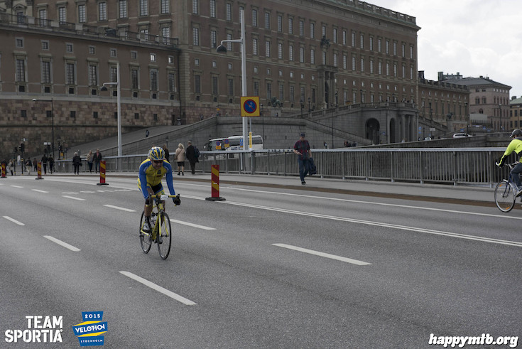 Bild från Velothon Stockholm 2015 - Slottet