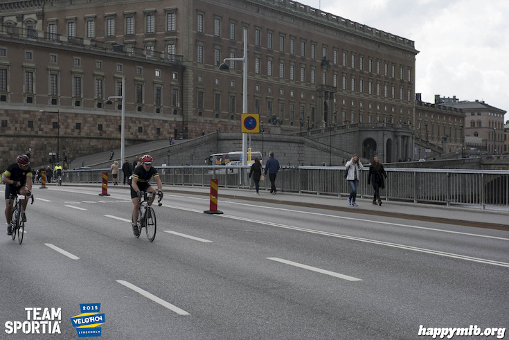 Bild från Velothon Stockholm 2015 - Slottet