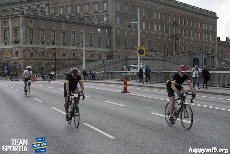 Bild från Velothon Stockholm 2015 - Slottet