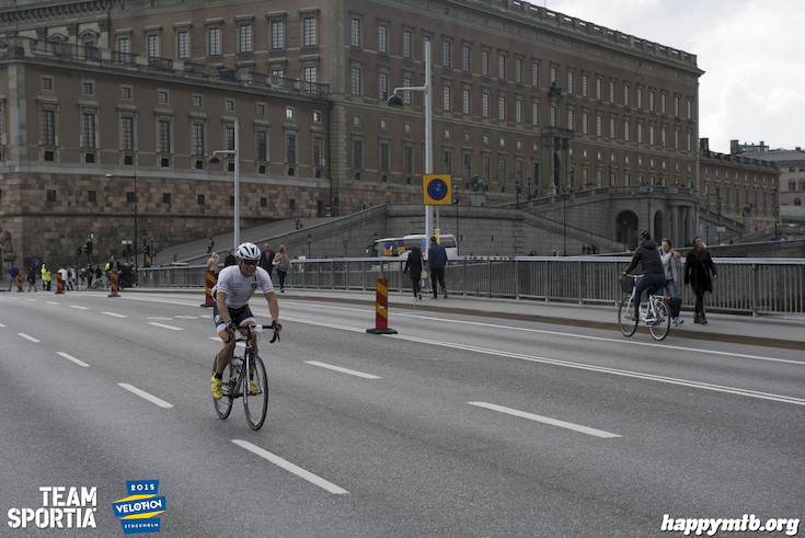 Bild från Velothon Stockholm 2015 - Slottet