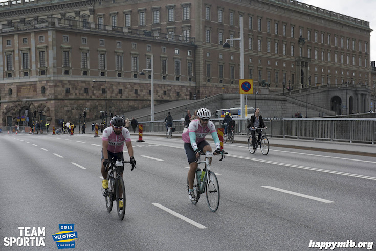 Bild från Velothon Stockholm 2015 - Slottet