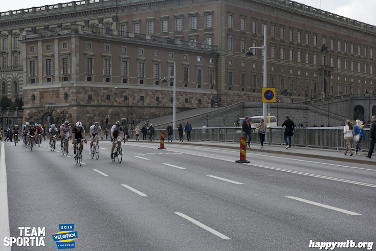 Bild från Velothon Stockholm 2015 - Slottet