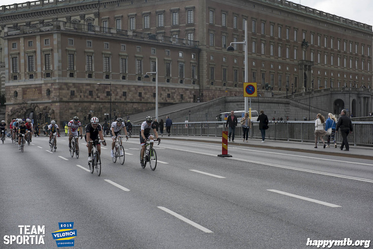 Bild från Velothon Stockholm 2015 - Slottet