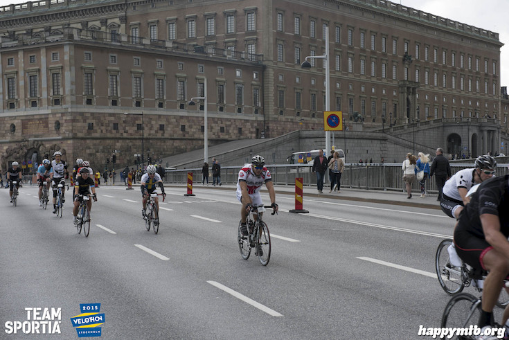 Bild från Velothon Stockholm 2015 - Slottet