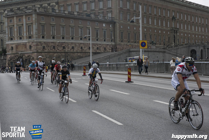 Bild från Velothon Stockholm 2015 - Slottet