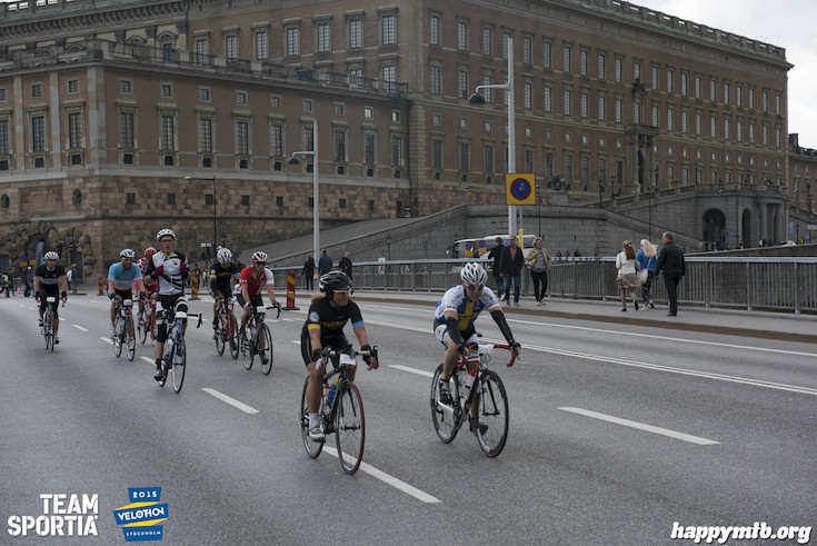 Bild från Velothon Stockholm 2015 - Slottet