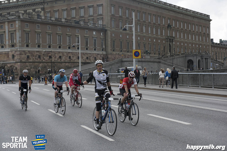 Bild från Velothon Stockholm 2015 - Slottet