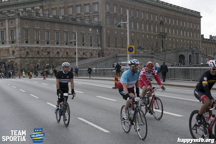 Bild från Velothon Stockholm 2015 - Slottet