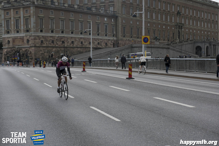 Bild från Velothon Stockholm 2015 - Slottet
