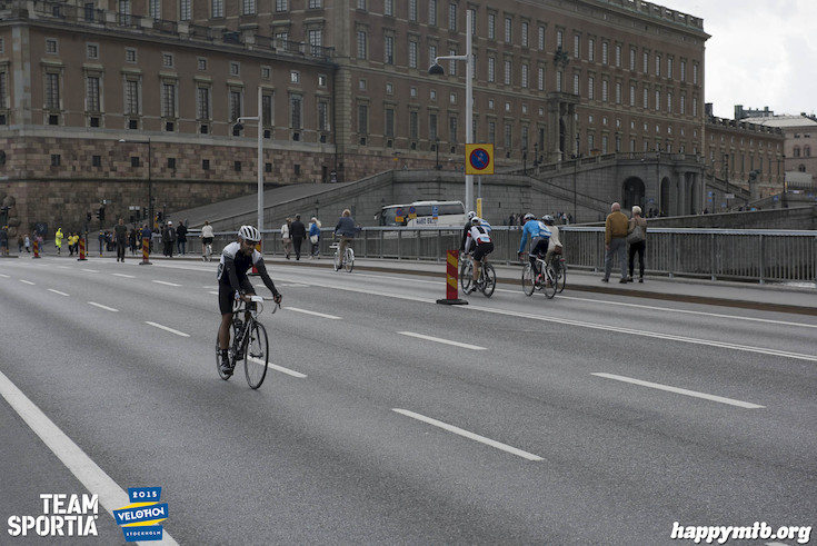 Bild från Velothon Stockholm 2015 - Slottet