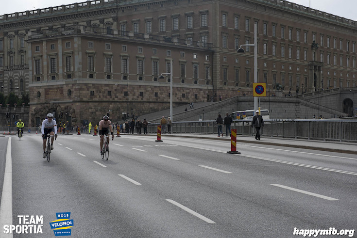 Bild från Velothon Stockholm 2015 - Slottet