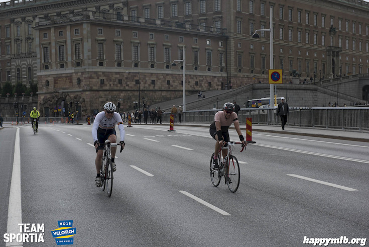 Bild från Velothon Stockholm 2015 - Slottet