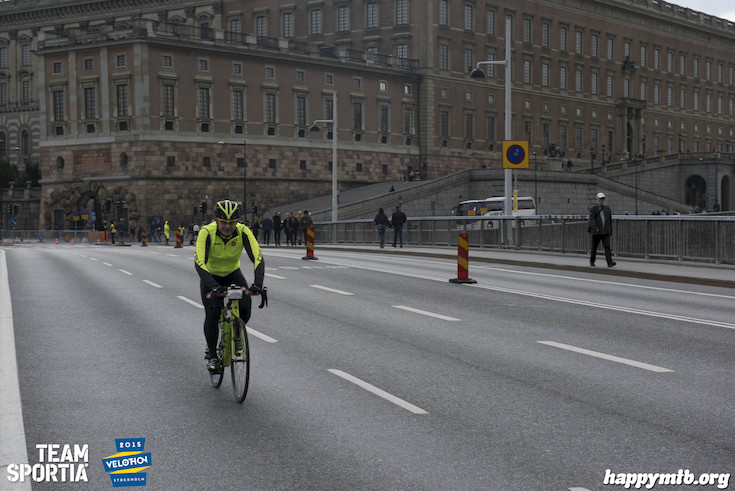 Bild från Velothon Stockholm 2015 - Slottet