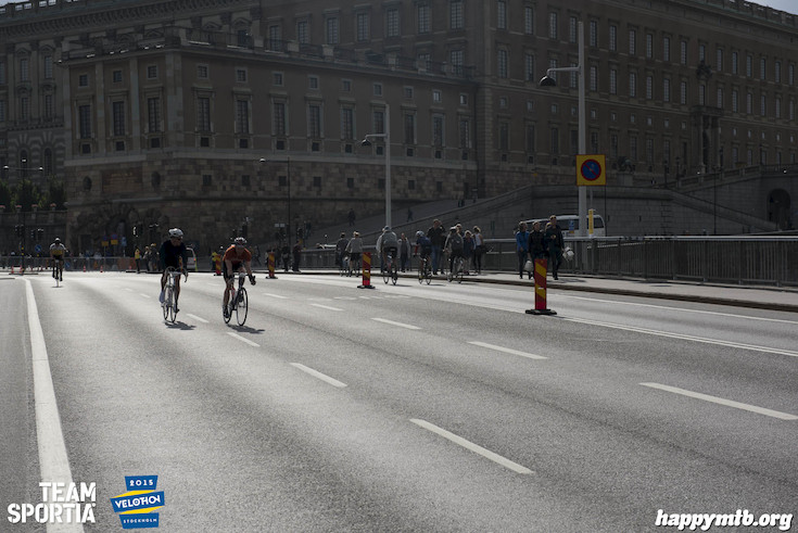 Bild från Velothon Stockholm 2015 - Slottet