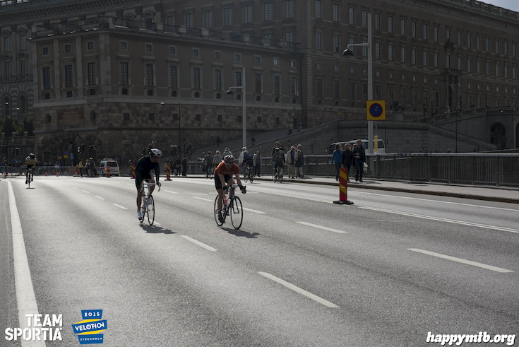 Bild från Velothon Stockholm 2015 - Slottet