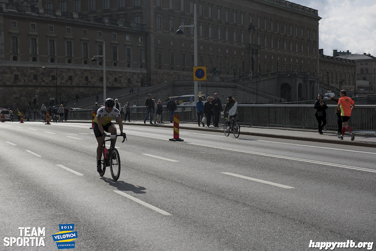 Bild från Velothon Stockholm 2015 - Slottet