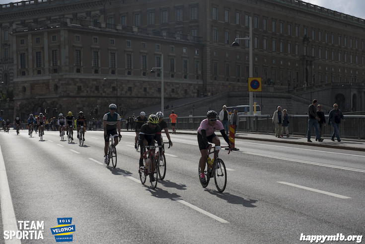 Bild från Velothon Stockholm 2015 - Slottet
