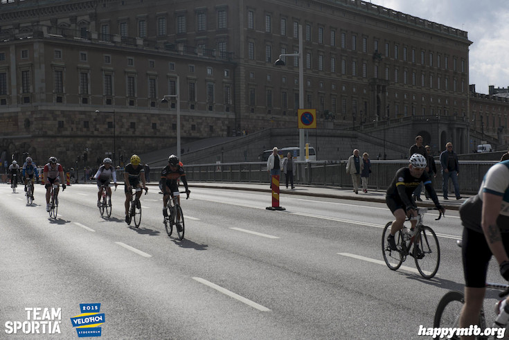 Bild från Velothon Stockholm 2015 - Slottet