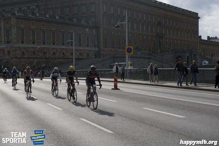 Bild från Velothon Stockholm 2015 - Slottet