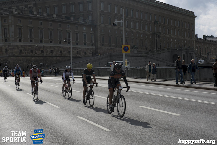 Bild från Velothon Stockholm 2015 - Slottet